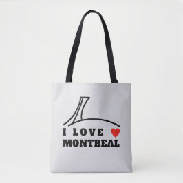 I Kärlek Montreal Tygkasse