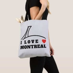 I Kärlek Montreal Tygkasse