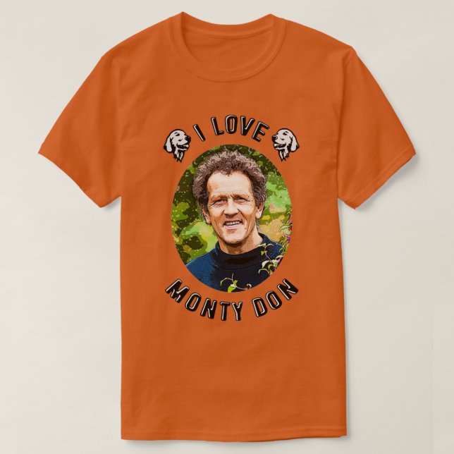 I KÄRLEK MONTY DON GARDENER  T SHIRT (Design framsida)