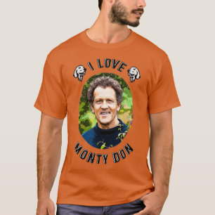 I KÄRLEK MONTY DON GARDENER  T SHIRT