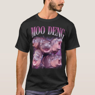 I Kärlek Moo Deng Bootleg I kärlek du Bouncy Gris T Shirt