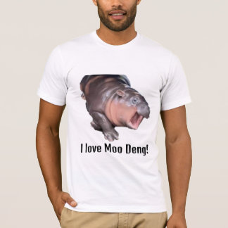 I kärlek Moo Deng Shirt T Shirt