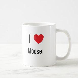 I kärlek Moose Kaffemugg