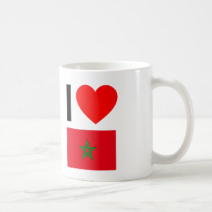 i kärlek Morocco Kaffemugg