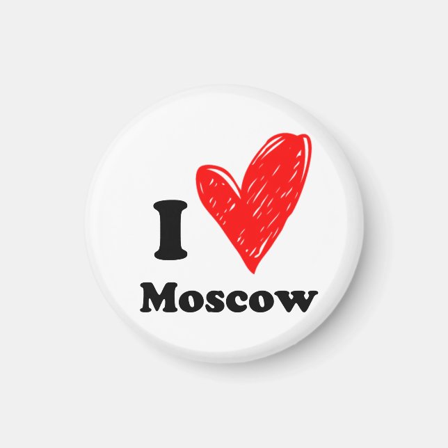 I kärlek Moskva Magnet (Framsidan)