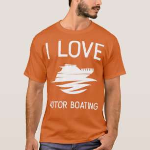 I Kärlek, motorbåtsmatare för påfyllning av sjö T Shirt