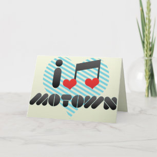 I Kärlek Motown Kort