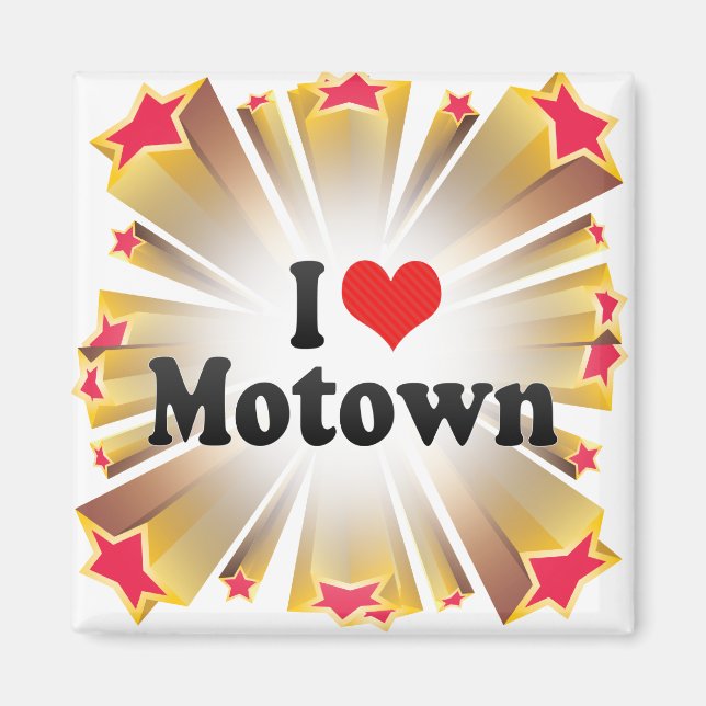 I Kärlek Motown Magnet (Framsidan)