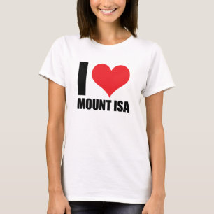 I kärlek Mount Isa T Shirt
