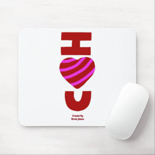 I Kärlek Mouse Pad Musmatta