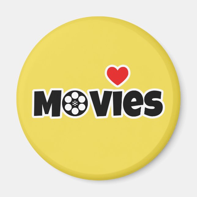 I kärlek Movies Magnet (Framsidan)