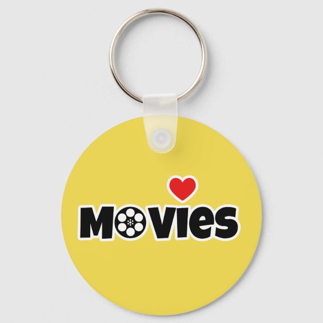 I kärlek Movies Nyckelring (Framsida)