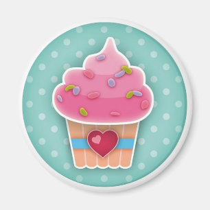 I kärlek Muffins Magnet