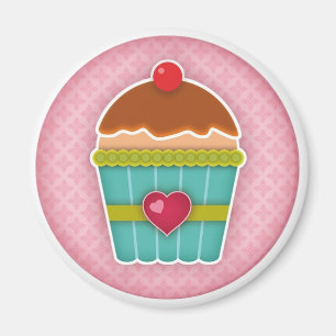 I kärlek Muffins Magnet