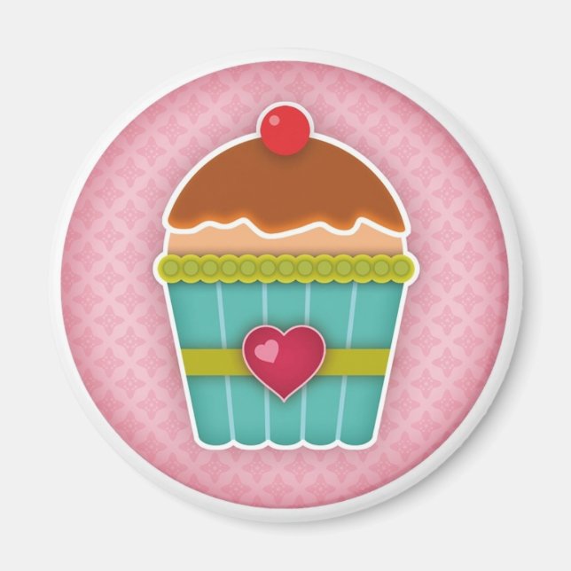 I kärlek Muffins Magnet (Framsidan)