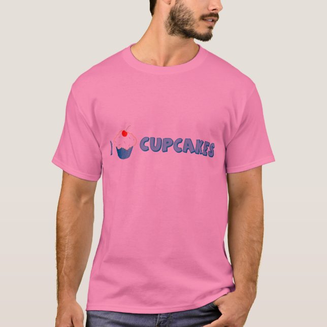 I KÄRLEK MUFFINS T-SHIRT (Framsida)