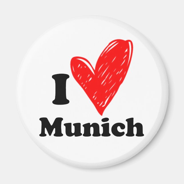 I kärlek München Magnet (Framsidan)