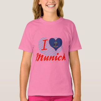 I Kärlek München, North Dakota T-shirt