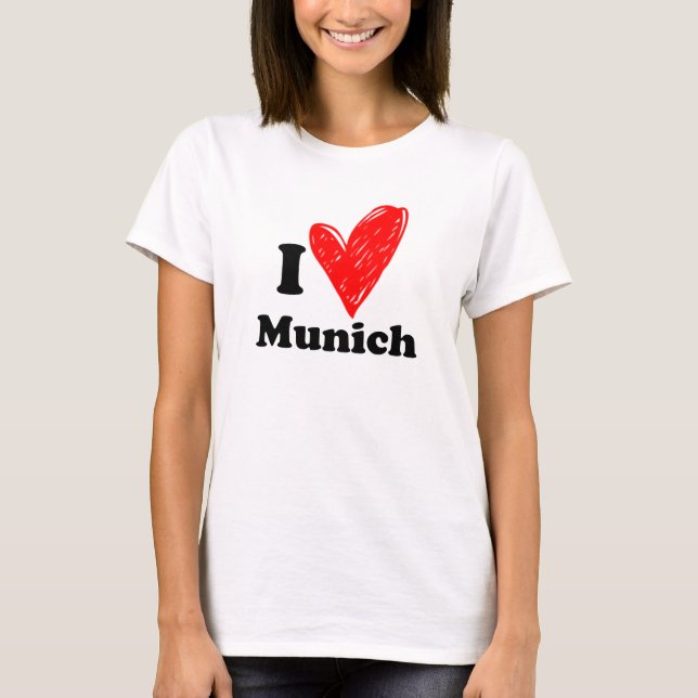 I kärlek München T-shirt (Framsida)