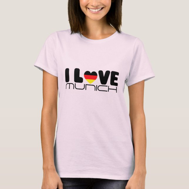 I kärlek München | T-shirt (Framsida)