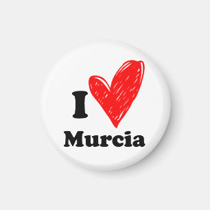 I kärlek Murcia Magnet