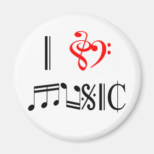 I Kärlek Music Magnet