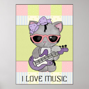 I Kärlek Music poster