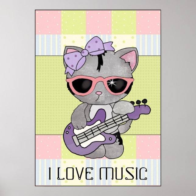 I Kärlek Music poster (Framsidan)
