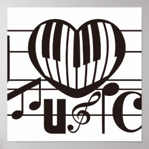 I KÄRLEK MUSIC POSTER