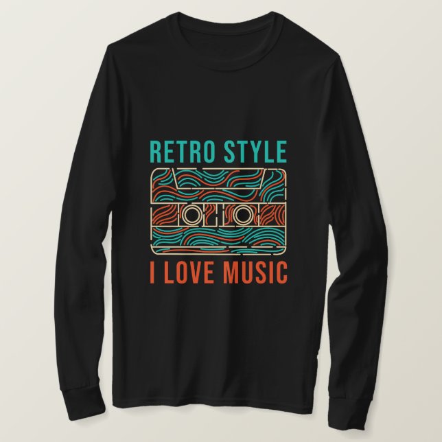 I Kärlek Music T Shirt (Design framsida)