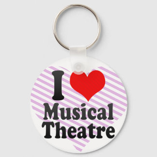 I kärlek Musical Theater Nyckelring
