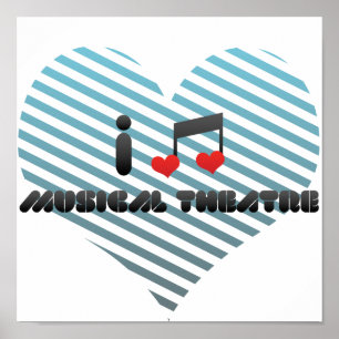 I Kärlek Musical Theater Poster