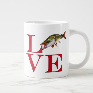 I Kärlek Muskie Jumbo Mugg