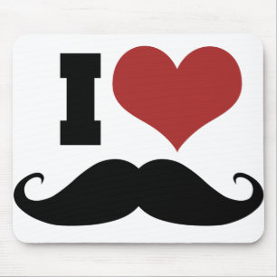 I Kärlek Mustache Musmatta