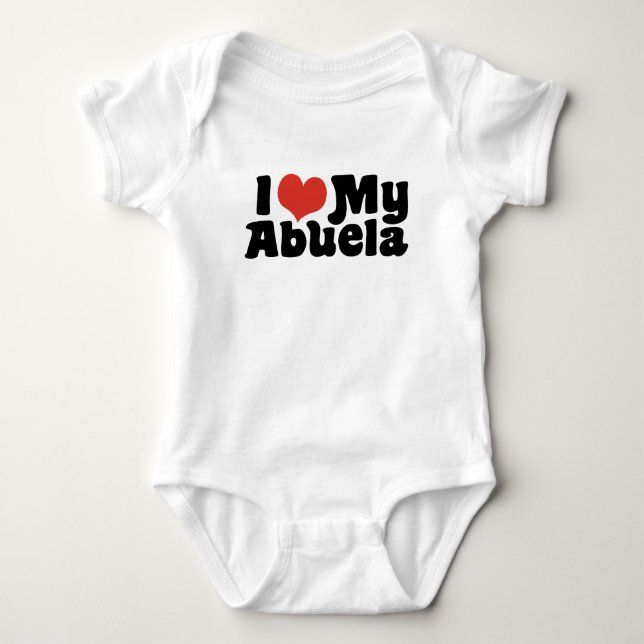 I Kärlek My Abuela Tröja (Framsida)