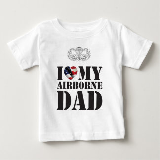 I KÄRLEK MY AIRBORNE PAPPA T-SHIRT