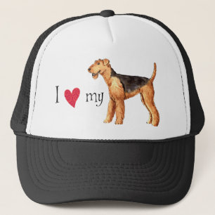 I Kärlek my Airedale Keps