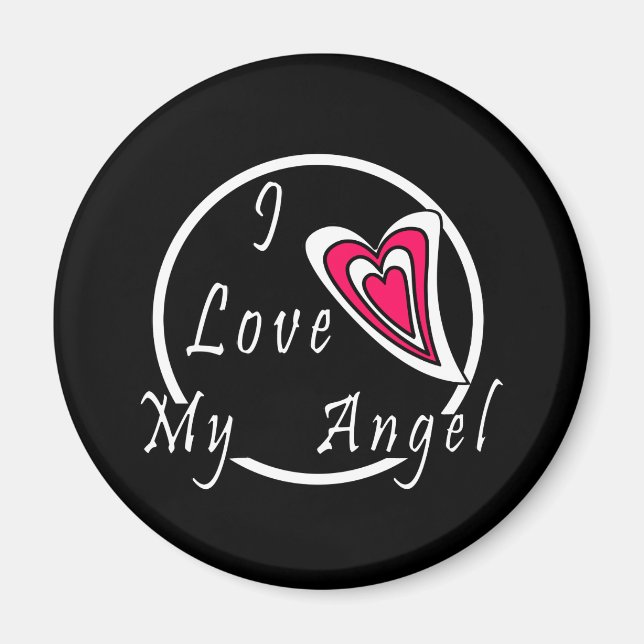 I kärlek my Angel Magnet (Framsidan)