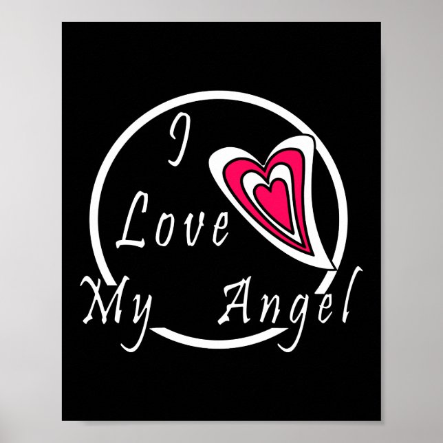 I kärlek my Angel Poster (Framsidan)