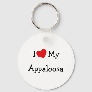 I Kärlek My Appaloosa Nyckelring