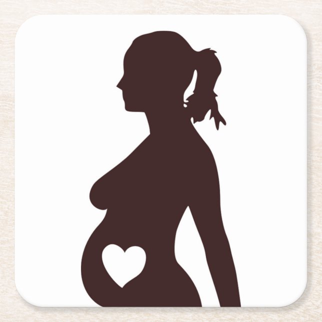 I KÄRLEK MY BABY UNDERLÄGG PAPPER KVADRAT (Framsidan)