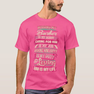 I Kärlek My Barber 5 T Shirt