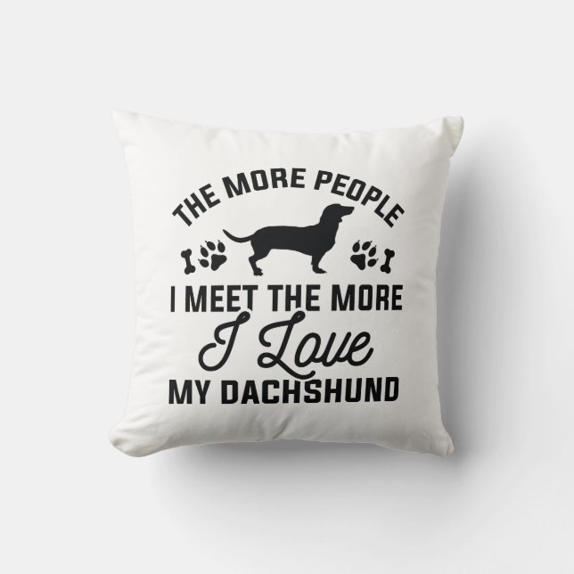 I Kärlek My Beagle Kudde (Framsida)