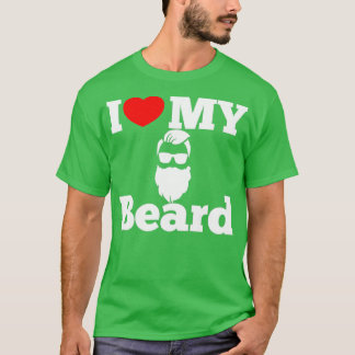 I Kärlek My Beard 1 1 T Shirt