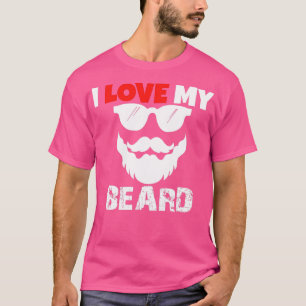 I Kärlek My Beard 6 T Shirt