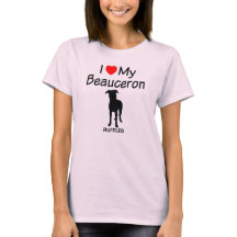 I Kärlek My Beauceron Hund