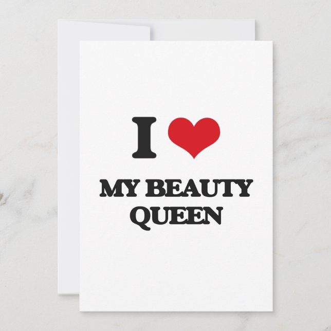 I kärlek My Beauty Queen (Framsida)