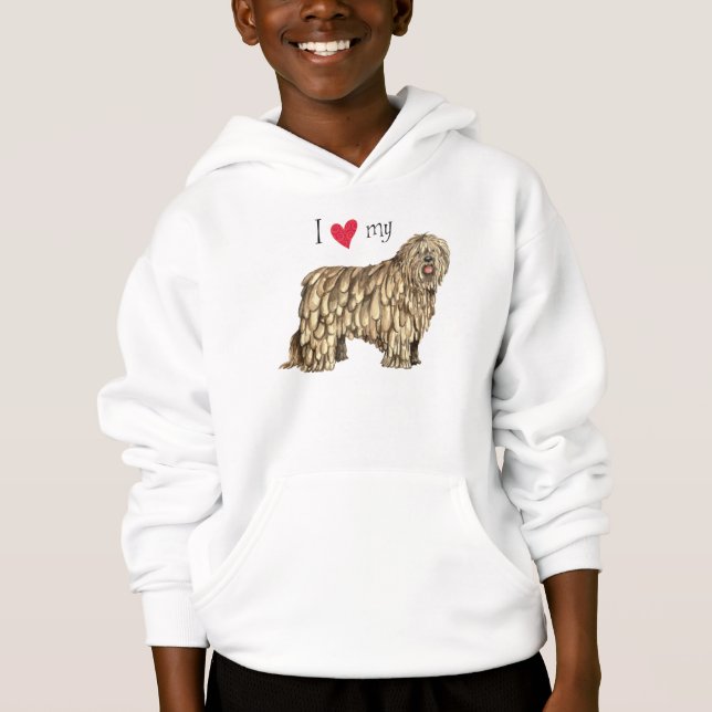 I Kärlek my Bergamasco Tee (Framsida)