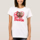 I Kärlek My Bestie Photo Anpassningsbar T Shirt (Framsida)
