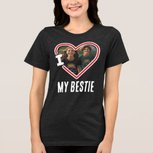 I Kärlek My Bestie Photo T Shirt